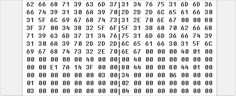 gaf binary config describing frame of the 2d animations